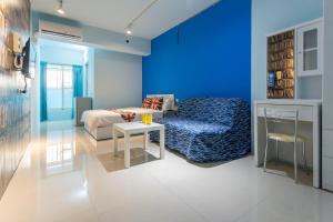 Χώρος καθιστικού στο Kaohsiung I Hi Hotel