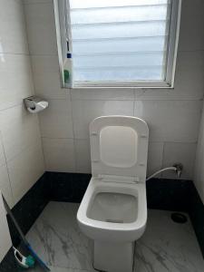 Koupelna v ubytování Pratha Homestay