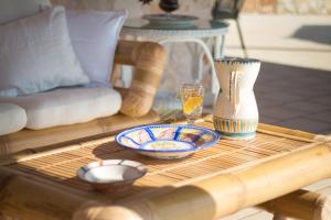 Khu vực ghế ngồi tại TD Villa Luna Trulli with Large Pool +26 ảnh