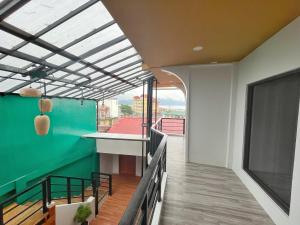Balkón nebo terasa v ubytování Cozy Coron Inn