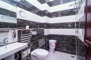 Koupelna v ubytování Golden Residency