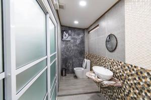 Koupelna v ubytování Na Klongluang Boutique Resort
