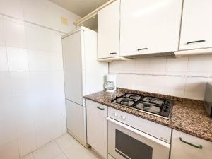 Kuchyň nebo kuchyňský kout v ubytování Espacio ideal en la Playa