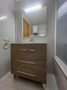 Koupelna v ubytování Espacio ideal en la Playa