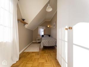 Postel nebo postele na pokoji v ubytování Rustic Villa in Central Piteå