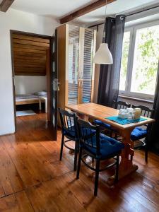 Dining area in a vidéki vendégházakat