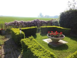 Zahrada ubytování B&B De Vlaschaerd