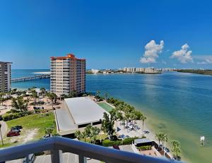 a view of the ocean from the balcony of a condo at Lovers Key Resort 1105 - 1 Bedroom - Sleeps 4 in Fort Myers Beach