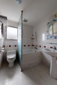 Koupelna v ubytování Nei Jiang Hotel