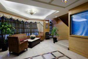 Posezení v ubytování Nei Jiang Hotel