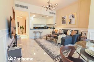 Posezení v ubytování 2ndHome - Amna Tower, Al Habtoor City