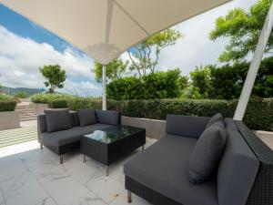 O zonă de relaxare la Laguna SkyPark new brand apartments