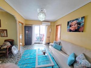 Posezení v ubytování Full equipped and comfortable apartment with WiFi