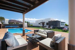 Bazén v ubytování Casa Paradise nebo v jeho okolí