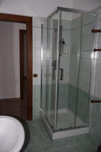 Koupelna v ubytování B&b Mamì