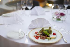 Essen im Hotel oder in der Nähe
