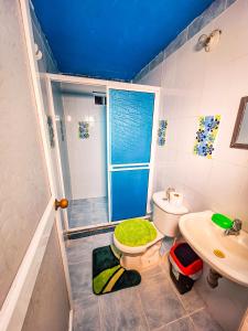 Koupelna v ubytování Posada Hostel Adri