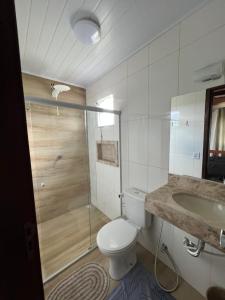 Koupelna v ubytování Casa.dovale2