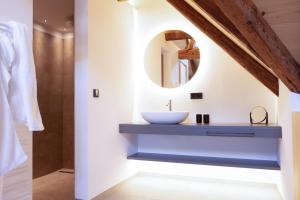Ett badrum på Ansitz Layshof Apartment 1254
