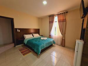 Letto o letti in una camera di Hotel Villa