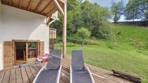 Zahrada ubytování Lucie