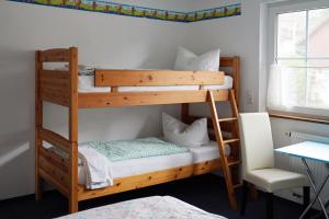Katil atau katil-katil dalam bilik di Hotel Faxe Schwarzwälder Hof