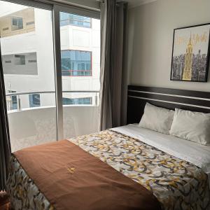 Cama o camas de una habitación en Hotel Remanso
