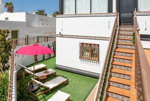 Zahrada ubytování Villa Corralejo Bay Beachfront Corralejo By Holidays Home