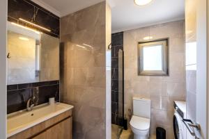 Koupelna v ubytování Stone House Datça Blok-B