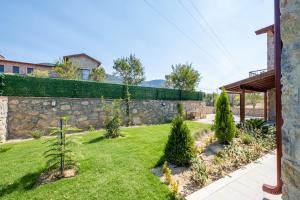 Zahrada ubytování Stone House Datça Blok-B