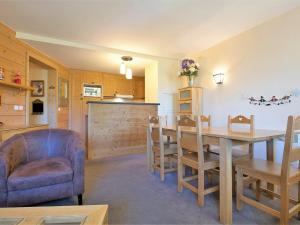 Nhà bếp/bếp nhỏ tại Charmant appartement pour 8 personnes avec WIFI et parking à Avoriaz - FR-1-314-196