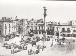 A general view of Lecce or a view of the city taken from the holiday home