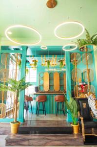 Posezení v ubytování Colony Hotel