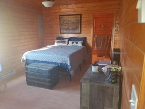 Ein Bett oder Betten in einem Zimmer der Unterkunft Majestic Blue Ridge Mountains