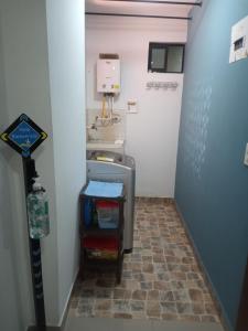 TV a/nebo společenská místnost v ubytování Apartamento Ángel Namaste