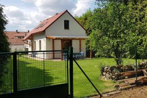 Zahrada ubytování Prázdninový dům Barča Vlkov
