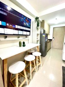 Dapur atau dapur kecil di Ysa Staycation