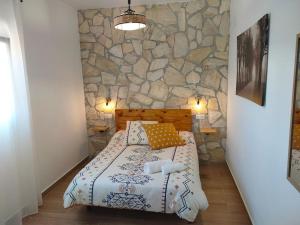 En eller flere senge i et værelse på Valle de la Rosa + 25 billeder