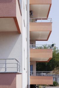 Balkón alebo terasa v ubytovaní Peachy House
