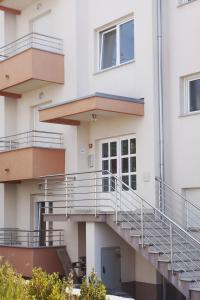 Balkón alebo terasa v ubytovaní Peachy House