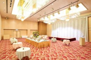 Posezení v ubytování Hotel Marroad Tsukuba