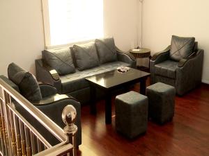 Zona d'estar a OROM Hostel