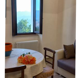 Posezení v ubytování Pigno, appartamento in campagna