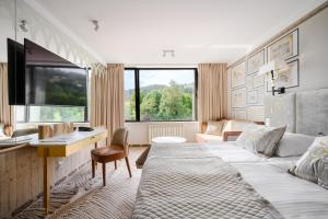 Posezení v ubytování Bachleda Hotel Kasprowy