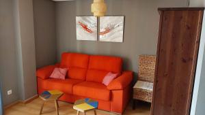 Posezení v ubytování Apartamento en Villanua La Espata