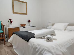 Katil atau katil-katil dalam bilik di Angy Home Chueca Gran Via