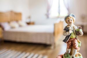 Postel nebo postele na pokoji v ubytování Harasimówka + 25 fotografií