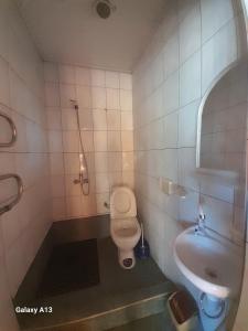 Koupelna v ubytování Готель Загадка, Умань