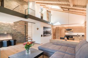 Istumisnurk majutusasutuses Haus Beta by Zermatt Premium Apartments
