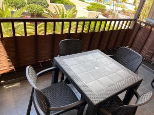 Balkon lub taras w obiekcie Casa Balcon del Mar 1